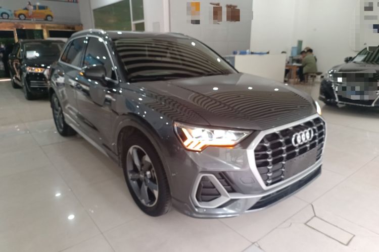Used Audi Q3 2021 35 TFSI Fashion Dynamic Model Front Right 45 Deg