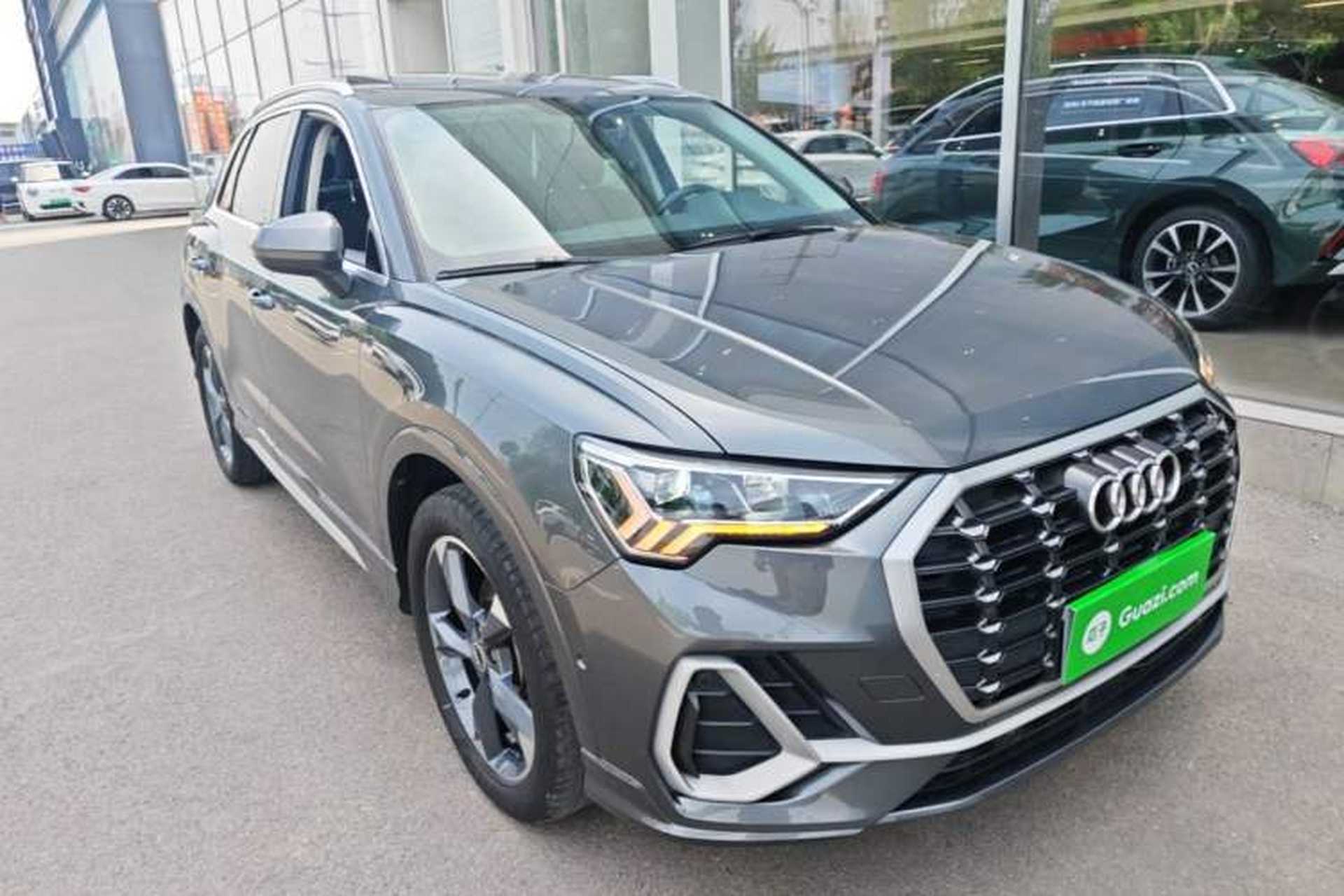 Used Audi Q3 2021 35 TFSI Fashion Dynamic Model Front Right 45 Deg