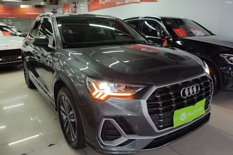 Used Audi Q3 2021 35 TFSI Progressive Dynamic Edition Front Right 45 Deg