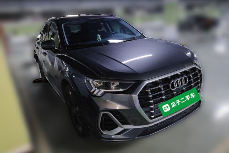 Used Audi Q3 2021 35 TFSI Fashion Dynamic Model Front Right 45 Deg