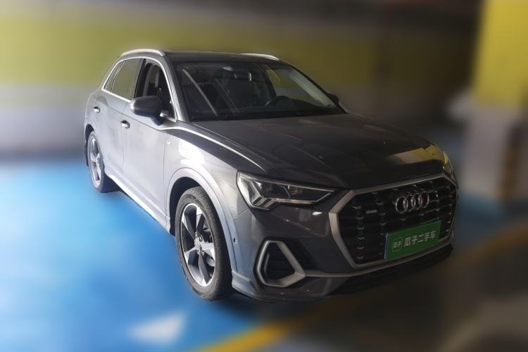 Used Audi Q3 2021 35 TFSI Fashion Dynamic Model Front Right 45 Deg