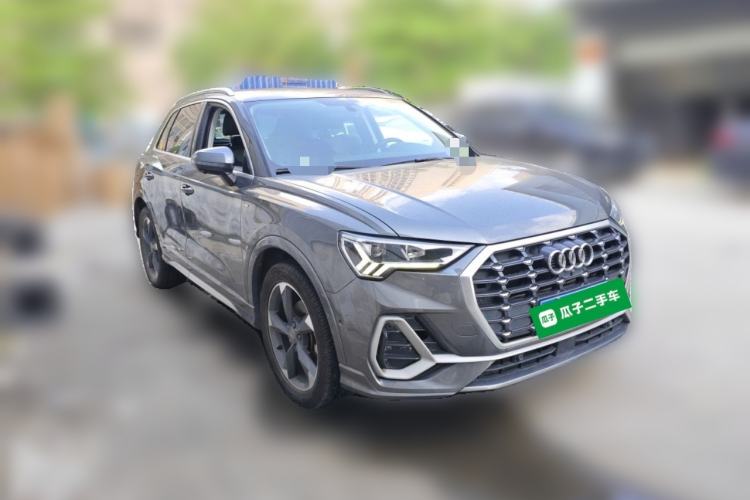 Used Audi Q3 2021 35 TFSI Fashion Dynamic Model Front Right 45 Deg