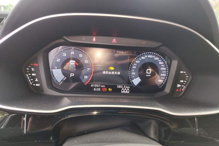Used Audi Q3 2021 35 TFSI Fashionable and Elegant Model Instrument Cluster