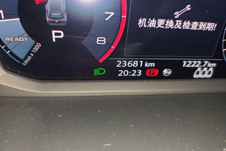 Used Audi Q3 2021 35 TFSI Progressive Dynamic Edition Odometer Close Up