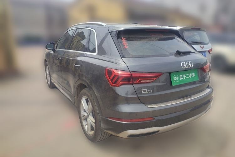 Used Audi Q3 2021 35 TFSI Fashionable and Elegant Model Rear Left 45 Deg