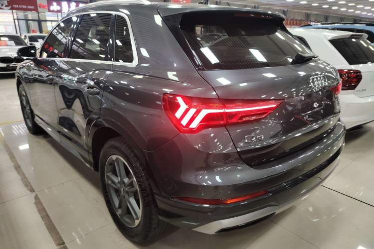Used Audi Q3 2021 35 TFSI Advanced Style Edition Rear Left 45 Deg