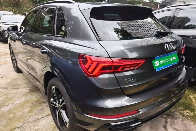 Used Audi Q3 2021 40 TFSI Fashion Dynamic Model Rear Left 45 Deg
