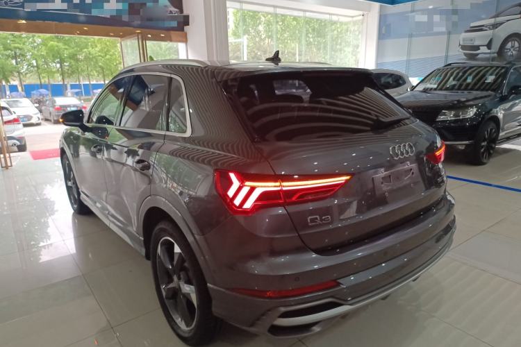 Used Audi Q3 2021 35 TFSI Fashion Dynamic Model Rear Left 45 Deg