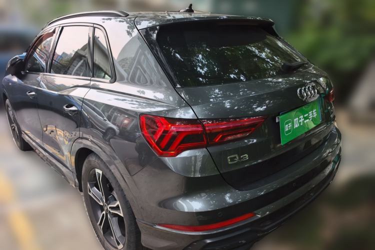 Used Audi Q3 2021 35 TFSI Fashion Dynamic Model Rear Left 45 Deg