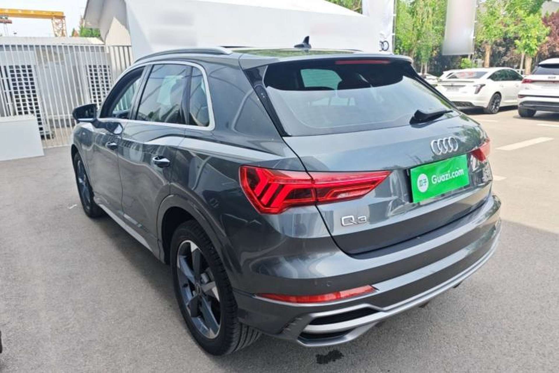 Used Audi Q3 2021 35 TFSI Fashion Dynamic Model Rear Left 45 Deg