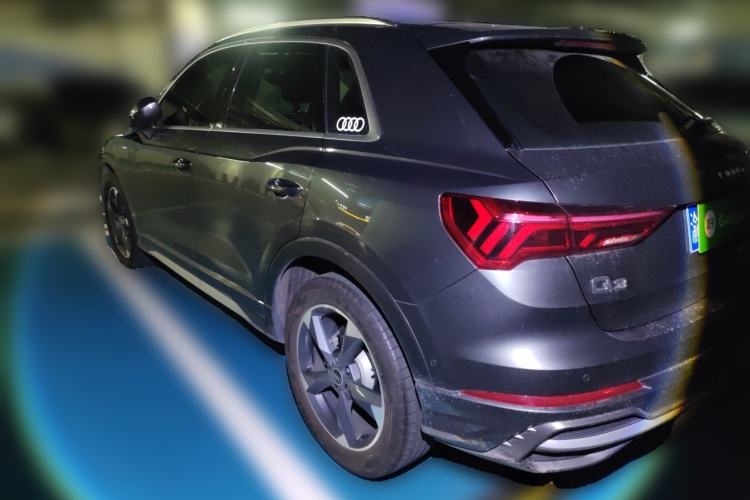 Used Audi Q3 2021 35 TFSI Fashion Dynamic Model Rear Left 45 Deg