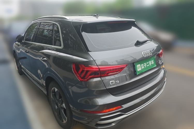 Used Audi Q3 2021 35 TFSI Fashion Dynamic Model Rear Left 45 Deg