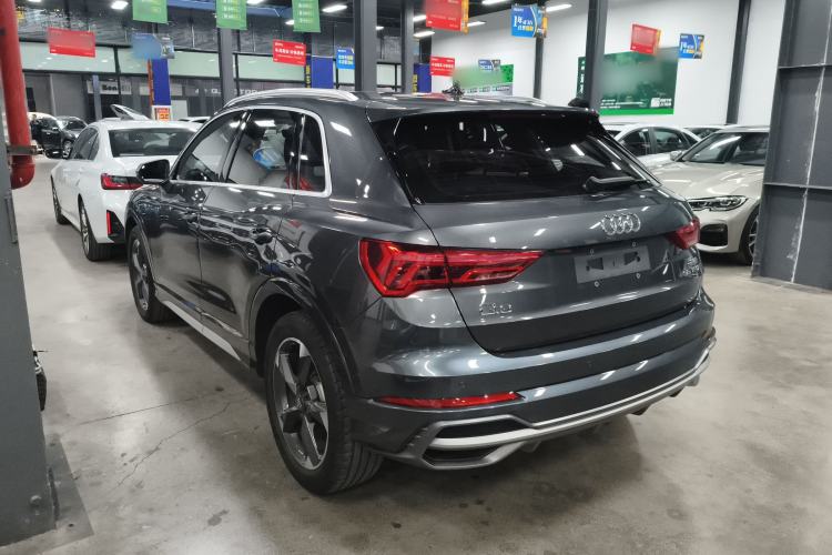 Used Audi Q3 2021 35 TFSI Fashion Dynamic Model Rear Left 45 Deg