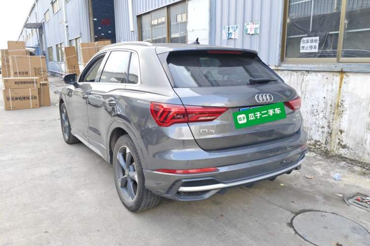 Used Audi Q3 2021 35 TFSI Fashion Dynamic Model Rear Left 45 Deg