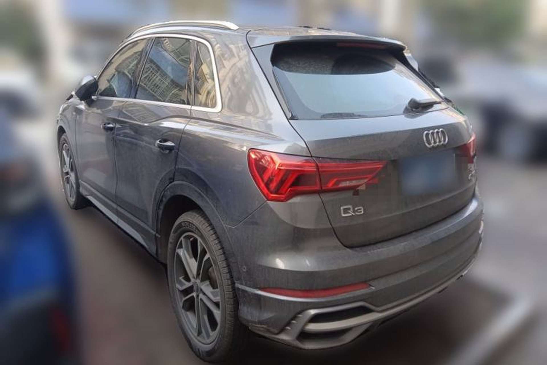 Used Audi Q3 2021 40 TFSI Fashion Dynamic Model Rear Left 45 Deg