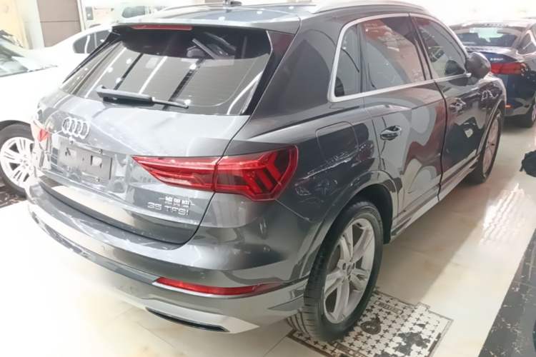 Used Audi Q3 2021 35 TFSI Fashionable and Elegant Model Rear Right 45 Deg