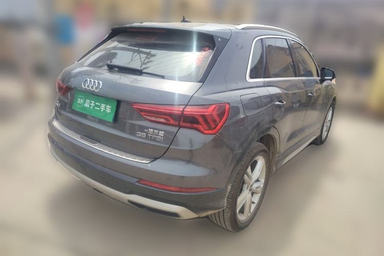 Used Audi Q3 2021 35 TFSI Fashionable and Elegant Model Rear Right 45 Deg