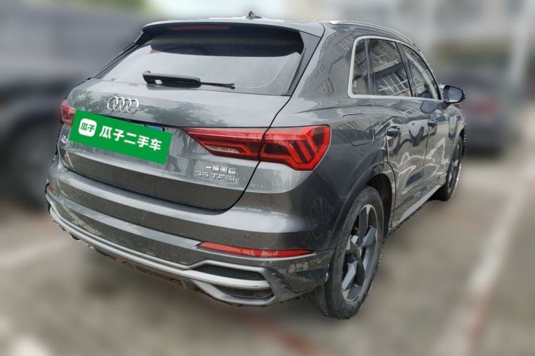 Used Audi Q3 2021 35 TFSI Fashion Dynamic Model Rear Right 45 Deg