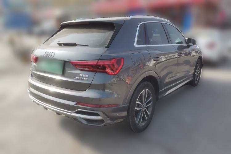 Used Audi Q3 2021 35 TFSI Progressive Dynamic Edition Rear Right 45 Deg