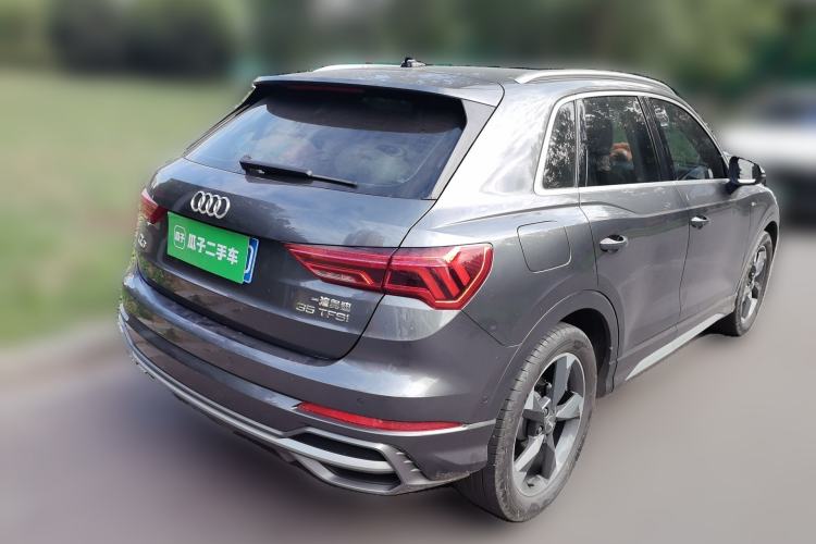 Used Audi Q3 2021 35 TFSI Fashion Dynamic Model Rear Right 45 Deg