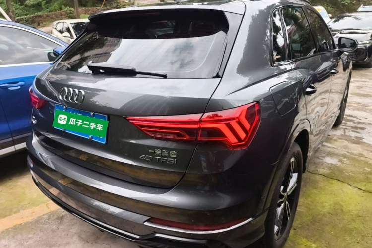 Used Audi Q3 2021 40 TFSI Fashion Dynamic Model Rear Right 45 Deg