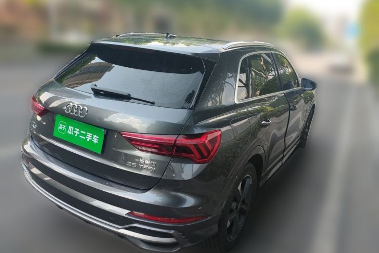Used Audi Q3 2021 35 TFSI Fashion Dynamic Model Rear Right 45 Deg