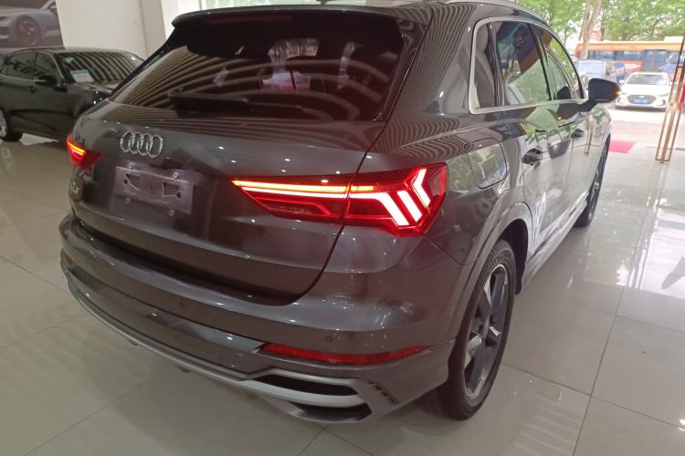 Used Audi Q3 2021 35 TFSI Fashion Dynamic Model Rear Right 45 Deg