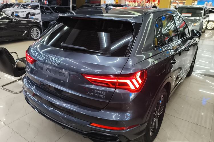 Used Audi Q3 2021 40 TFSI Fashion Dynamic Model Rear Right 45 Deg