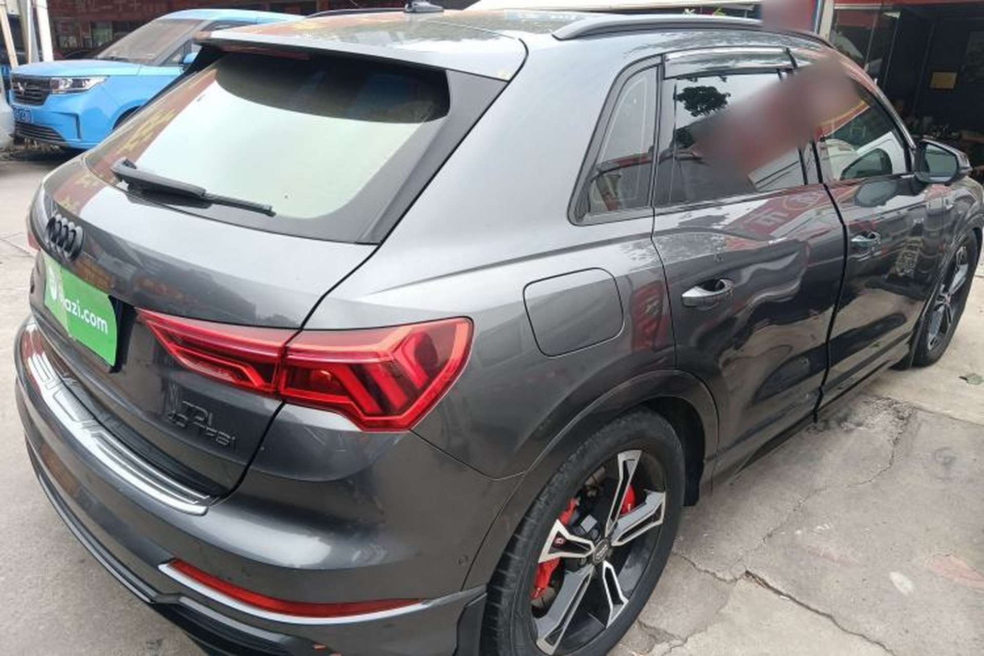 Used Audi Q3 2021 40 TFSI Fashion Dynamic Model Rear Right 45 Deg