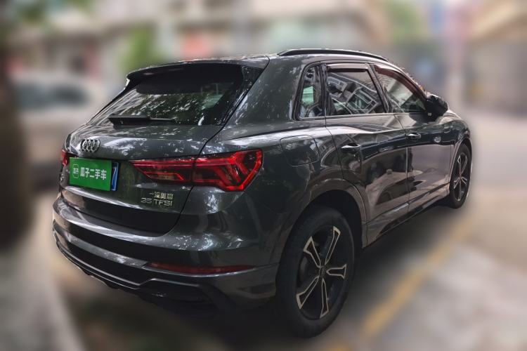 Used Audi Q3 2021 35 TFSI Fashion Dynamic Model Rear Right 45 Deg