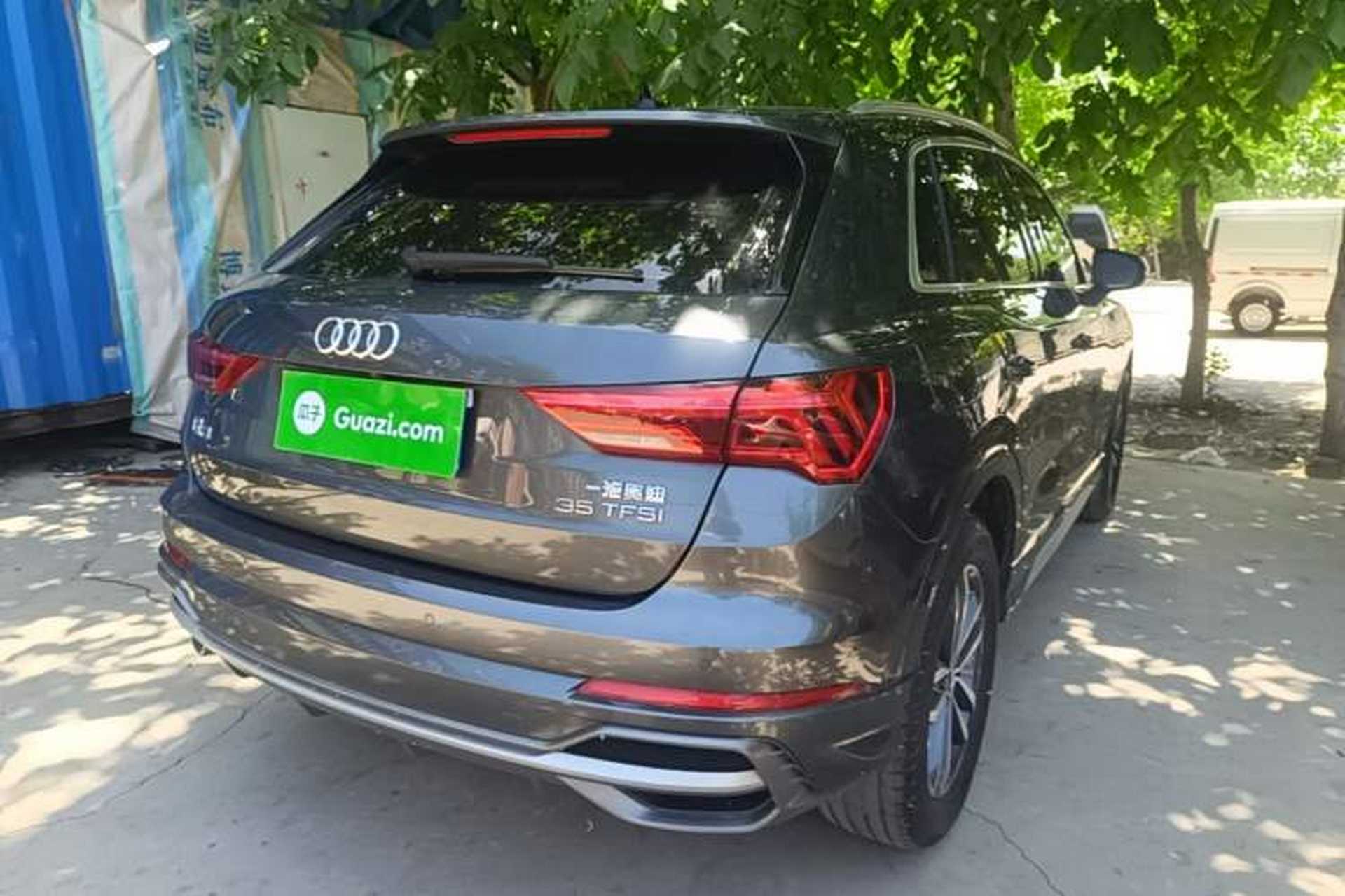 Used Audi Q3 2021 35 TFSI Progressive Dynamic Edition Rear Right 45 Deg