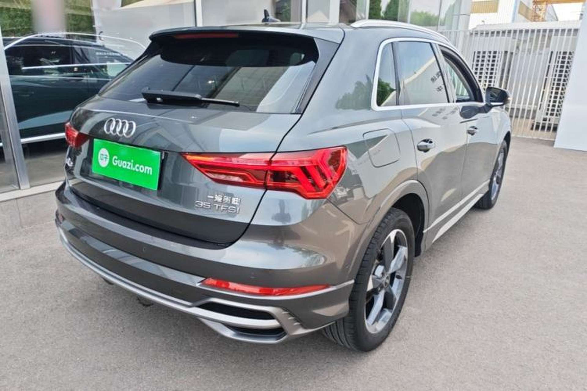 Used Audi Q3 2021 35 TFSI Fashion Dynamic Model Rear Right 45 Deg