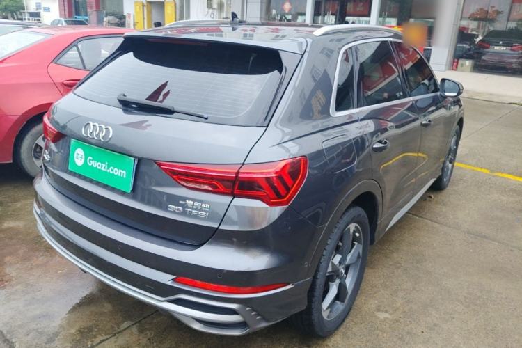 Used Audi Q3 2021 35 TFSI Fashion Dynamic Model Rear Right 45 Deg