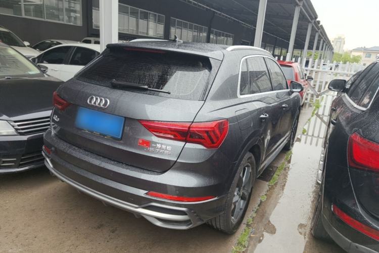 Used Audi Q3 2021 35 TFSI Fashion Dynamic Model Rear Right 45 Deg
