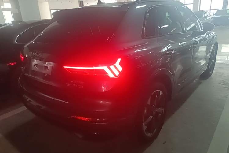 Used Audi Q3 2021 35 TFSI Fashion Dynamic Model Rear Right 45 Deg