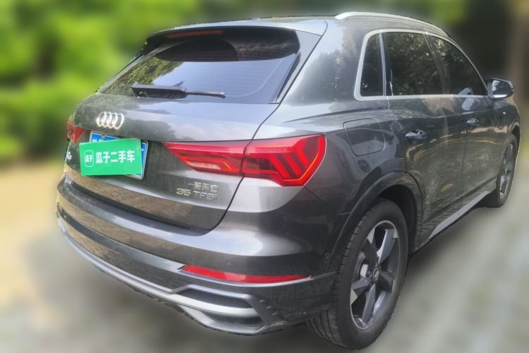 Used Audi Q3 2021 35 TFSI Fashion Dynamic Model Rear Right 45 Deg