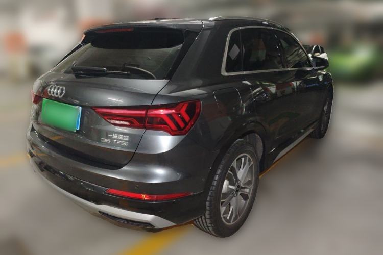 Used Audi Q3 2021 35 TFSI Fashionable and Elegant Model Rear Right 45 Deg