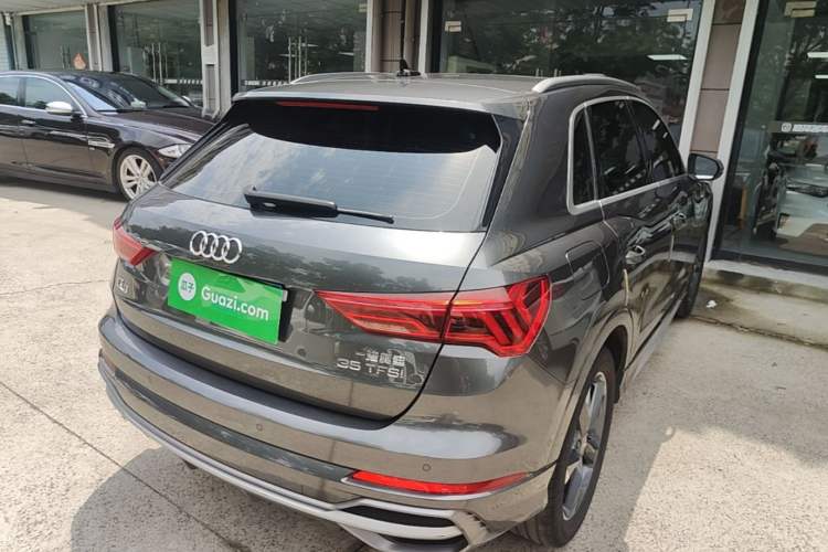 Used Audi Q3 2021 35 TFSI Fashion Dynamic Model Rear Right 45 Deg