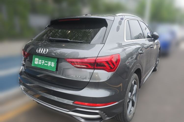 Used Audi Q3 2021 35 TFSI Fashion Dynamic Model Rear Right 45 Deg