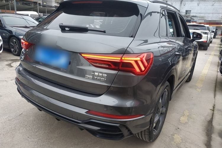Used Audi Q3 2021 35 TFSI Fashion Dynamic Model Rear Right 45 Deg