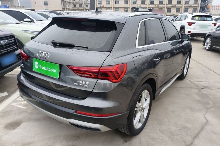 Used Audi Q3 2021 35 TFSI Fashionable and Elegant Model Rear Right 45 Deg