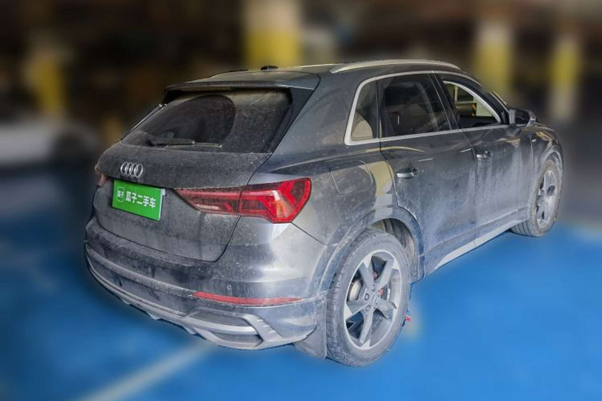 Used Audi Q3 2021 35 TFSI Fashion Dynamic Model Rear Right 45 Deg