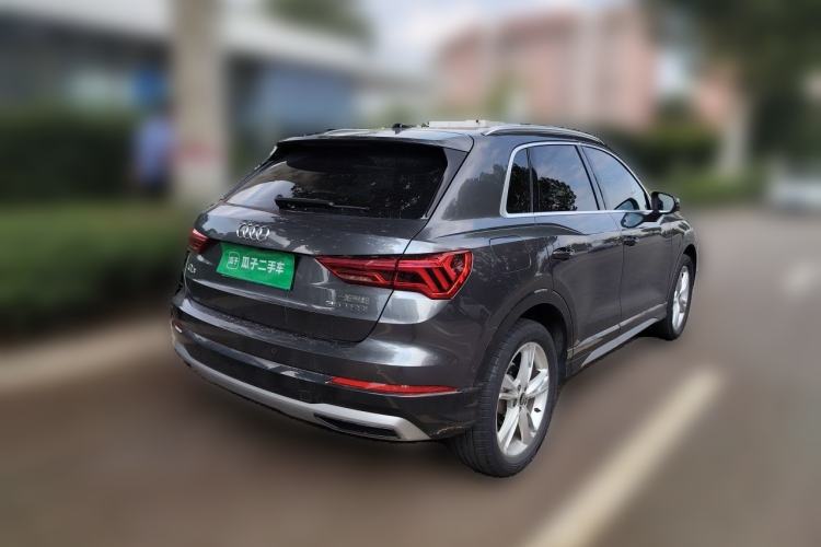 Used Audi Q3 2021 35 TFSI Fashionable and Elegant Model Rear Right 45 Deg