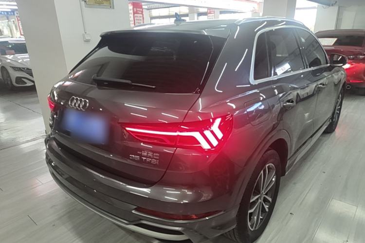 Used Audi Q3 2021 35 TFSI Progressive Dynamic Edition Rear Right 45 Deg