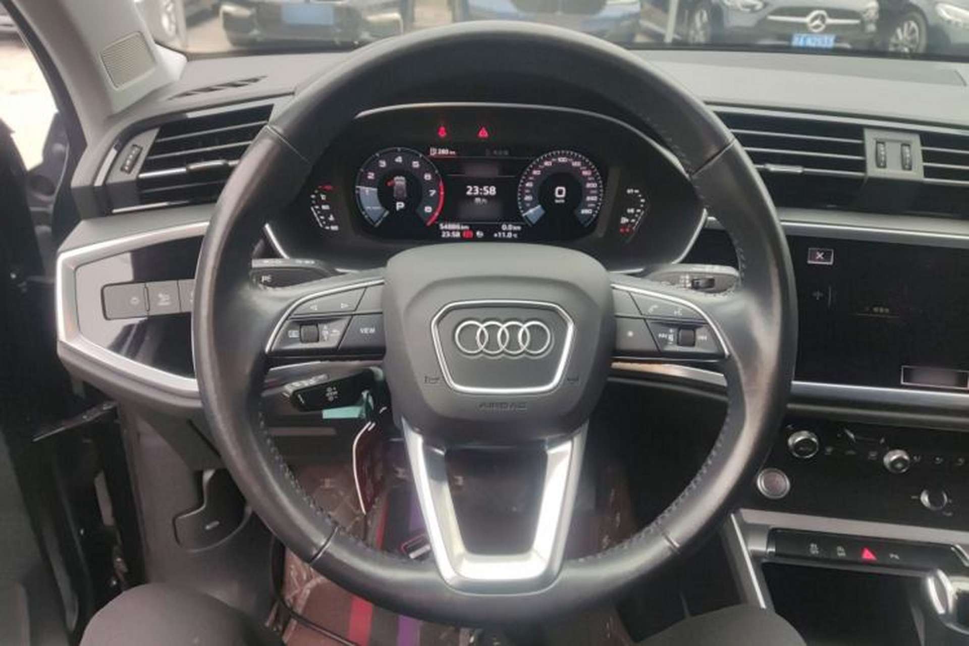 Used Audi Q3 2021 35 TFSI Advanced Style Edition Steering Wheel