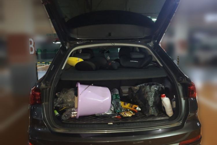 Used Audi Q3 2021 35 TFSI Fashion Dynamic Model Trunk