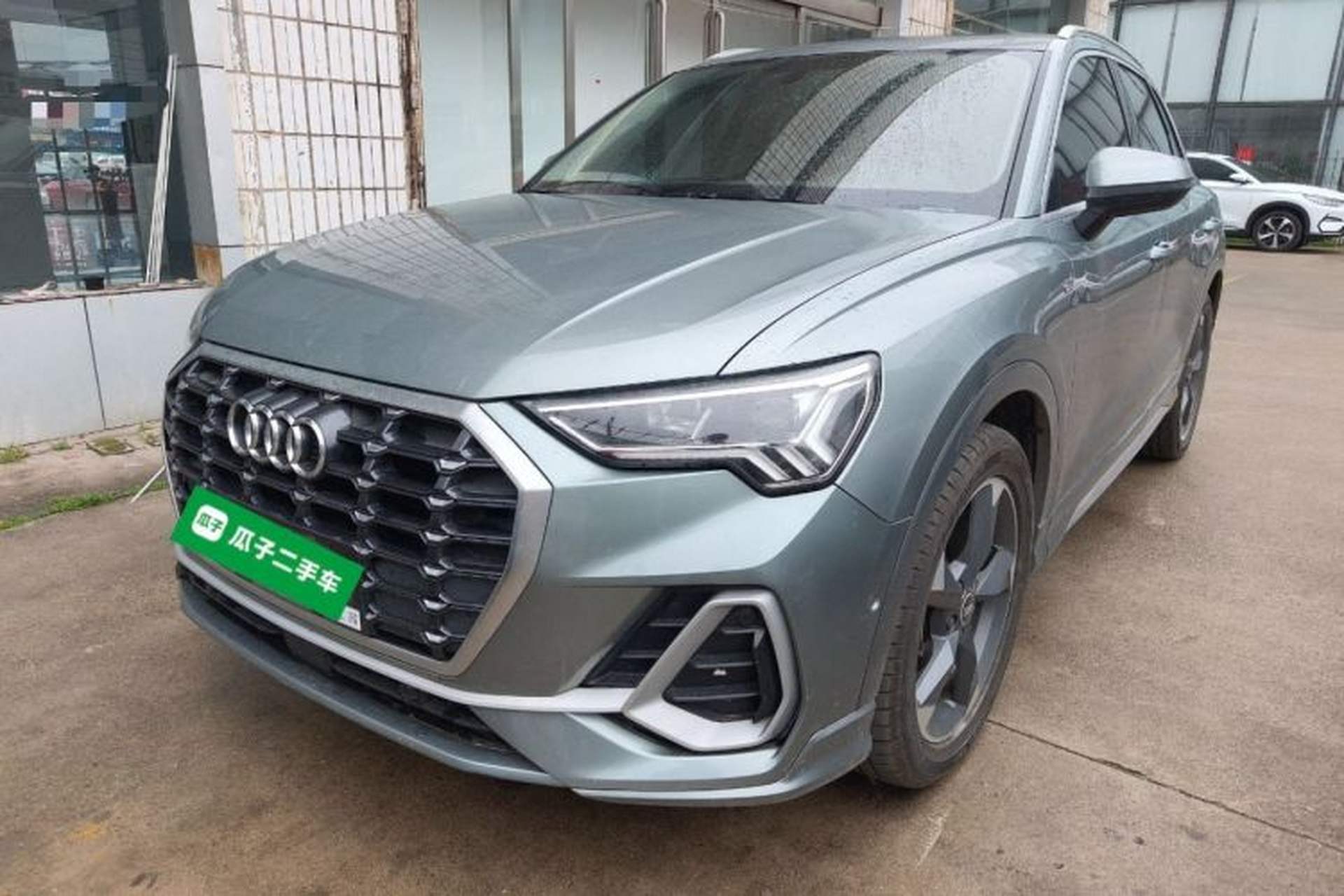 Used Audi Q3 2021 35 TFSI Fashion Dynamic Model Front Left 45 Deg