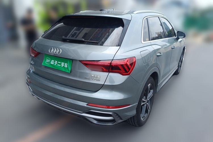 Used Audi Q3 2021 35 TFSI Fashion Dynamic Model Rear Right 45 Deg
