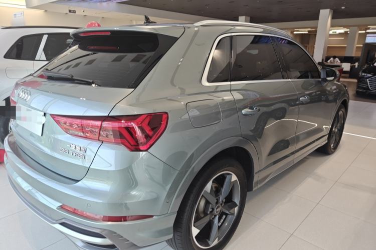 Used Audi Q3 2021 35 TFSI Fashion Dynamic Model Rear Right 45 Deg
