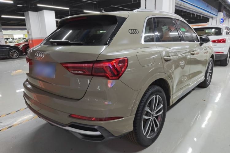 Used Audi Q3 2021 35 TFSI Progressive Dynamic Edition Rear Right 45 Deg